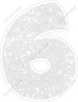 BBT 30" Individuals - White Sparkle 6