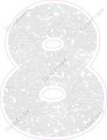 BBT 30" Individuals - White Sparkle 8