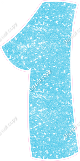 BBT 47" Individuals - Baby Blue Sparkle 1