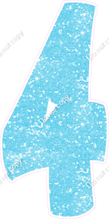 BBT 47" Individuals - Baby Blue Sparkle 4
