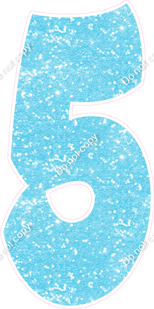 BBT 47" Individuals - Baby Blue Sparkle 5