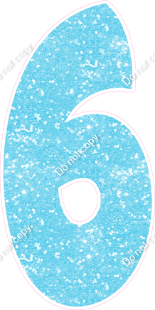 BBT 47" Individuals - Baby Blue Sparkle 6