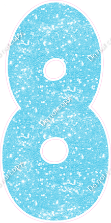 BBT 47" Individuals - Baby Blue Sparkle 8