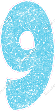 BBT 47" Individuals - Baby Blue Sparkle 9