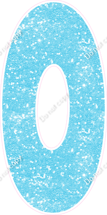 BBT 47" Individuals - Baby Blue Sparkle