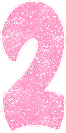 BBT 47" Individuals - Baby Pink Sparkle 2