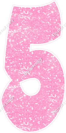BBT 47" Individuals - Baby Pink Sparkle 5