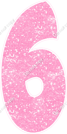 BBT 47" Individuals - Baby Pink Sparkle 6