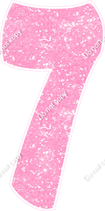 BBT 47" Individuals - Baby Pink Sparkle 7