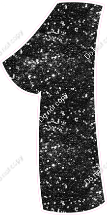 BBT 47" Individuals - Black Sparkle 1