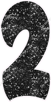 BBT 47" Individuals - Black Sparkle 2