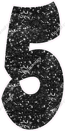 BBT 47" Individuals - Black Sparkle 5