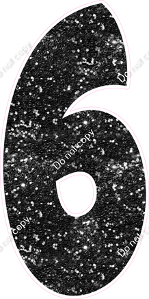 BBT 47" Individuals - Black Sparkle 6