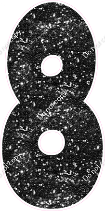 BBT 47" Individuals - Black Sparkle 8