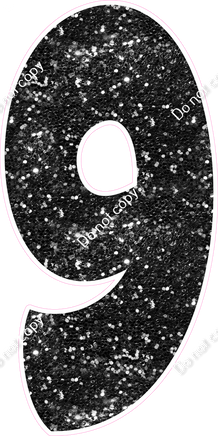BBT 47" Individuals - Black Sparkle 9