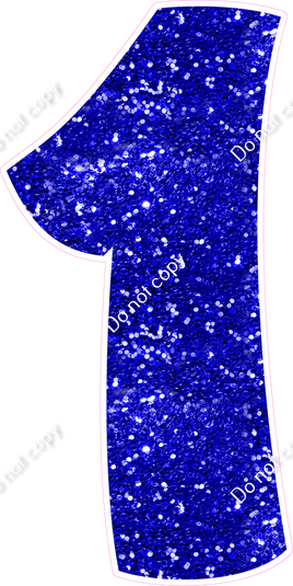 BBT 47" Individuals - Blue Sparkle 1