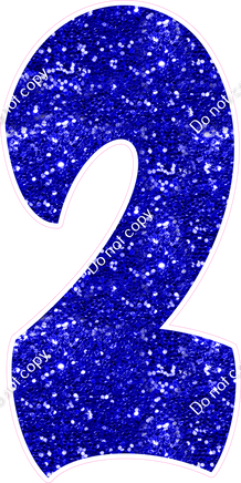 BBT 47" Individuals - Blue Sparkle 2