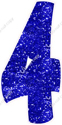 BBT 47" Individuals - Blue Sparkle 4