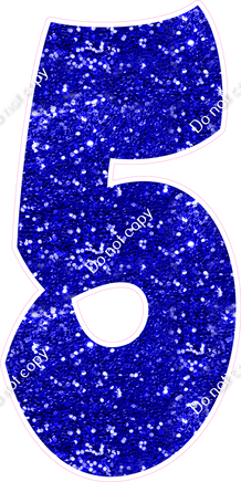 BBT 47" Individuals - Blue Sparkle 5