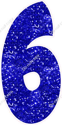 BBT 47" Individuals - Blue Sparkle 6