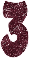 BBT 47" Individuals - Burgundy Sparkle 3