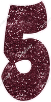 BBT 47" Individuals - Burgundy Sparkle 5