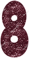 BBT 47" Individuals - Burgundy Sparkle 8