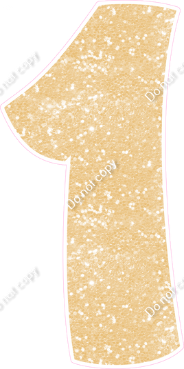 BBT 47" Individuals - Champagne Sparkle 1