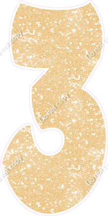BBT 47" Individuals - Champagne Sparkle 3