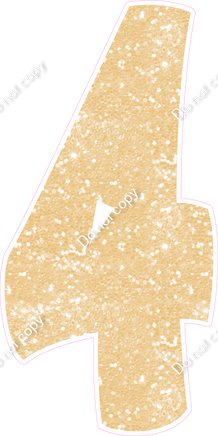 BBT 47" Individuals - Champagne Sparkle 4