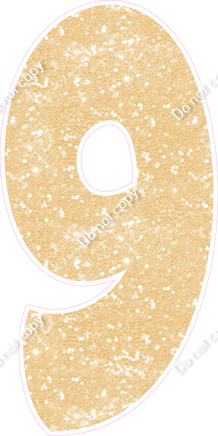 BBT 47" Individuals - Champagne Sparkle 9