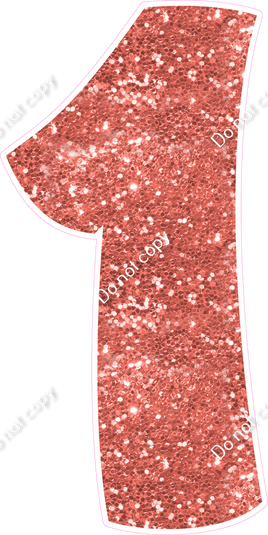 BBT 47" Individuals - Coral Sparkle 1