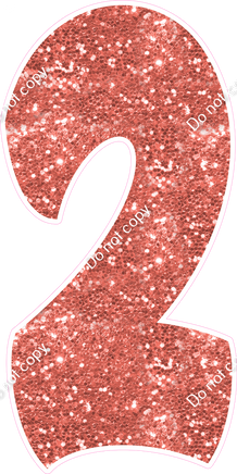 BBT 47" Individuals - Coral Sparkle 2
