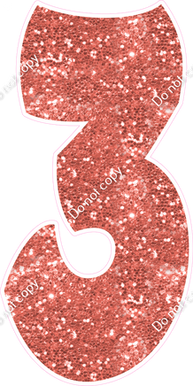 BBT 47" Individuals - Coral Sparkle 3