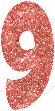 BBT 47" Individuals - Coral Sparkle 9
