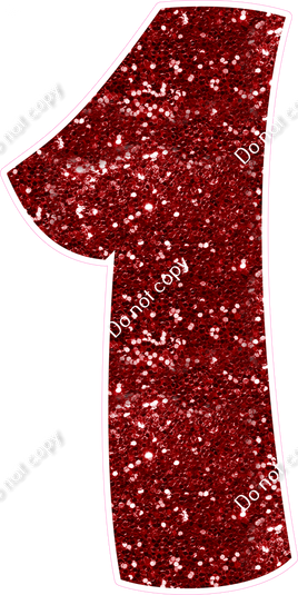 BBT 47" Individuals - Crimson Sparkle 1