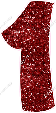 BBT 47" Individuals - Crimson Sparkle 1