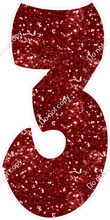 BBT 47" Individuals - Crimson Sparkle 3