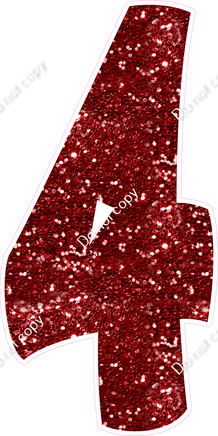 BBT 47" Individuals - Crimson Sparkle 4
