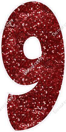 BBT 47" Individuals - Crimson Sparkle 9