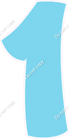 BBT 47" Individuals - Flat Baby Blue 1