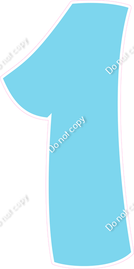 BBT 47" Individuals - Flat Baby Blue 1