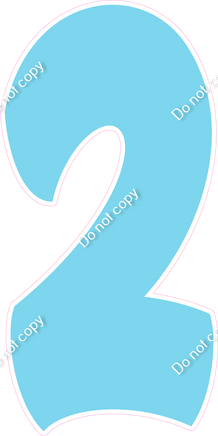BBT 47" Individuals - Flat Baby Blue 2
