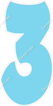 BBT 47" Individuals - Flat Baby Blue 3