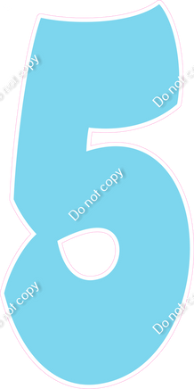 BBT 47" Individuals - Flat Baby Blue 5
