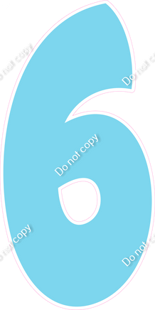 BBT 47" Individuals - Flat Baby Blue 6
