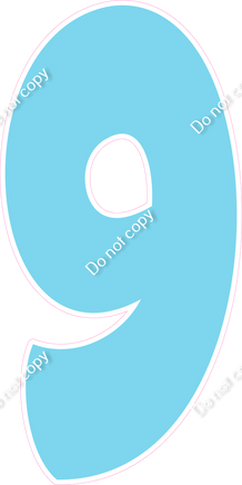 BBT 47" Individuals - Flat Baby Blue 9