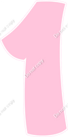 BBT 47" Individuals - Flat Baby Pink 1