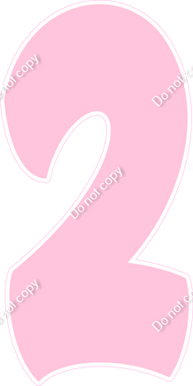 BBT 47" Individuals - Flat Baby Pink 2