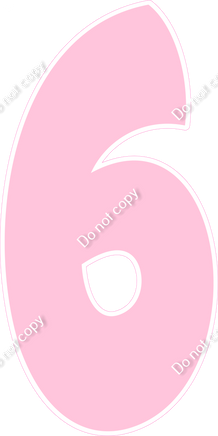 BBT 47" Individuals - Flat Baby Pink 6